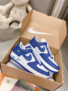 Louis Vuitton x Nike Air Force 1 Low 'By Virgil Abloh White/Blue'