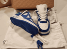 Louis Vuitton x Nike Air Force 1 Low 'By Virgil Abloh White/Blue'