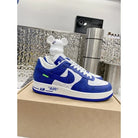 Louis Vuitton x Nike Air Force 1 Low 'By Virgil Abloh White/Blue'