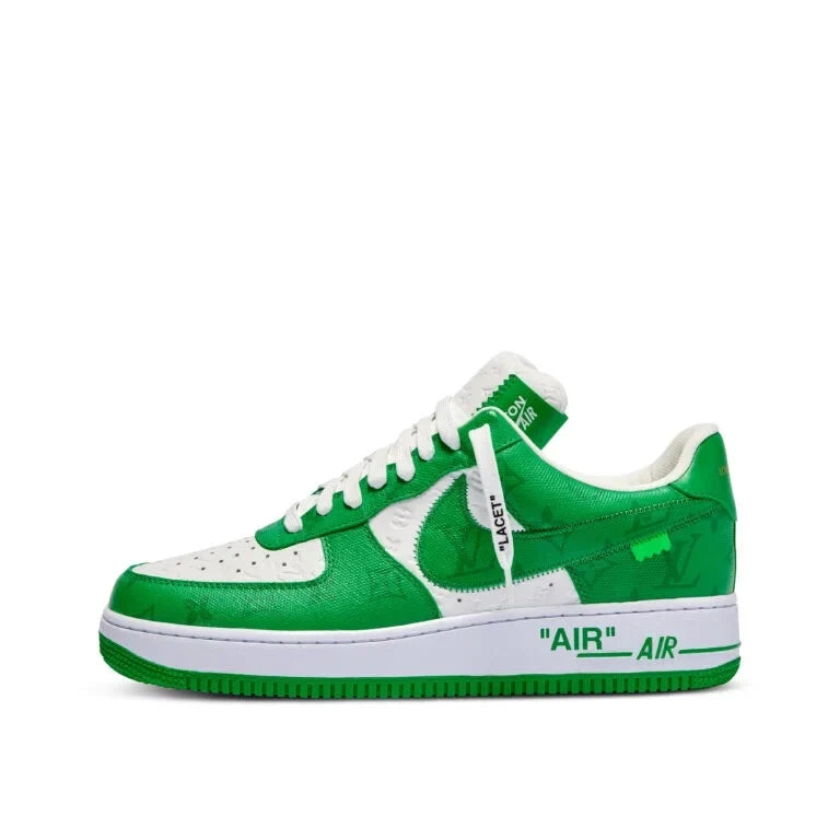 Louis Vuitton x Nike Air Force 1 Low 'By Virgil Abloh White/Green'