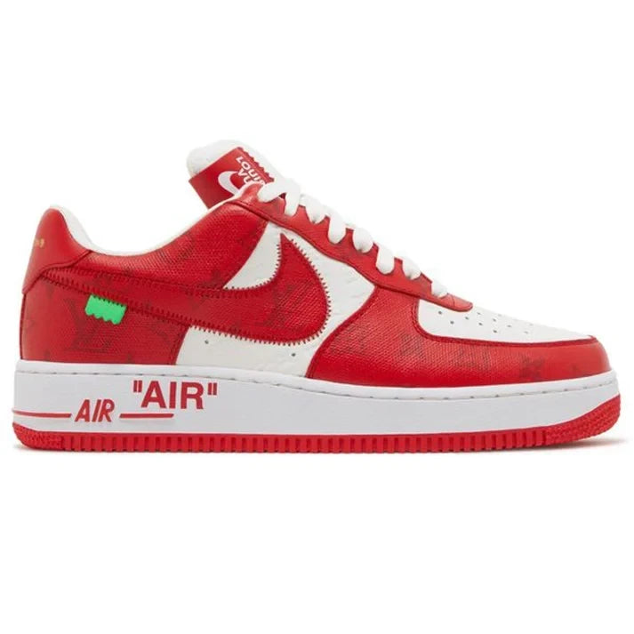 Louis Vuitton x Nike Air Force 1 Low 'By Virgil Abloh White/Red'