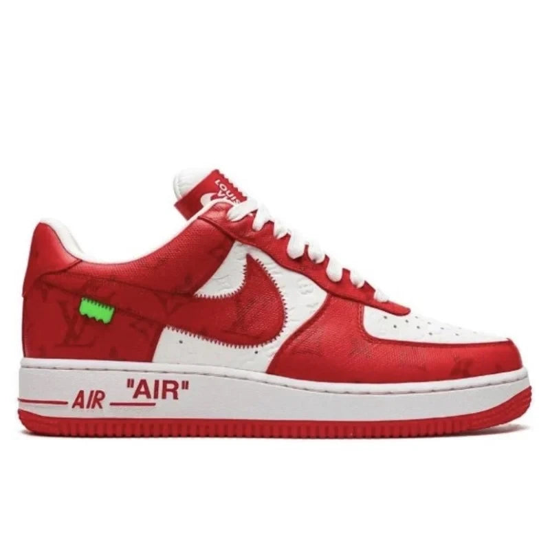 Louis Vuitton x Nike Air Force 1 Low 'By Virgil Abloh White/Red'