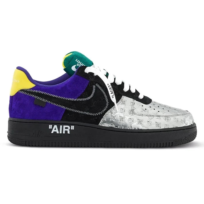 Louis Vuitton x Nike Air Force 1 Low 'Chrome Toe'