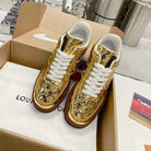 Louis Vuitton x Nike Air Force 1 Low 'Gold'