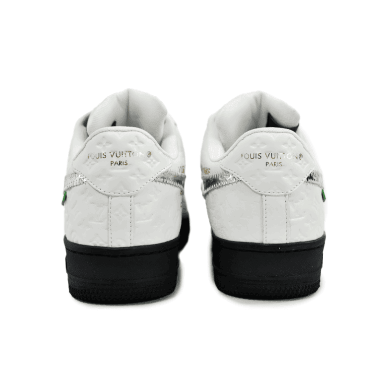 Louis Vuitton x Nike Air Force 1 Low 'White Black Silver'
