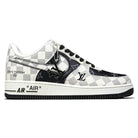Louis Vuitton x Nike Air Force 1 'Royal Black'