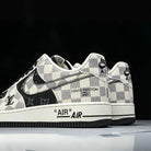 Louis Vuitton x Nike Air Force 1 'Royal Black'