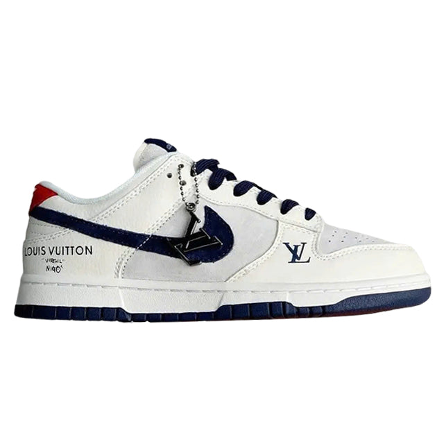 Louis Vuitton x Nike Dunk Low Deep Blue