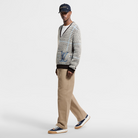 LV Tilted Sneaker Navy Blue