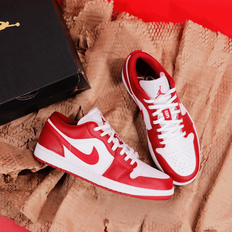 Nike Air Jordan 1 Low Gym Red White