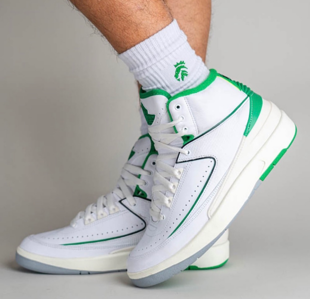 Nike Air Jordan 2 Retro 'Lucky Green'