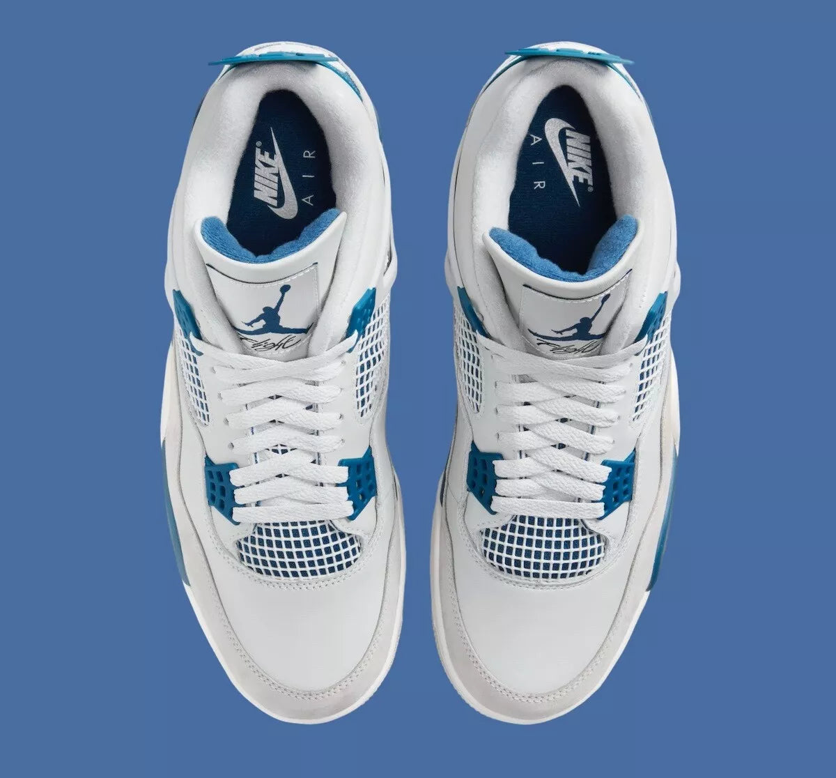 Nike Air Jordan 4 Retro GS 'Military Blue' 2024