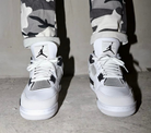 Nike Air Jordan 4 Retro PS 'Military Black'