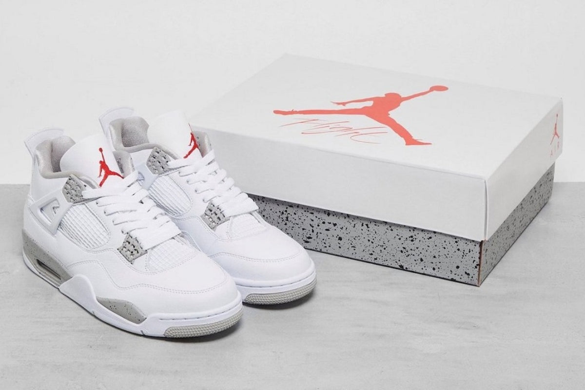 Nike Air Jordan 4 Retro 'White Oreo'