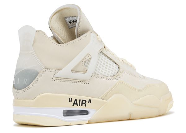 Nike Air Jordan 4 Retro x Off-White SP 'Sail' Wmns