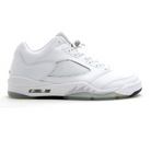 Nike Air Jordan 5 Retro Low 'Metallic White' 2006