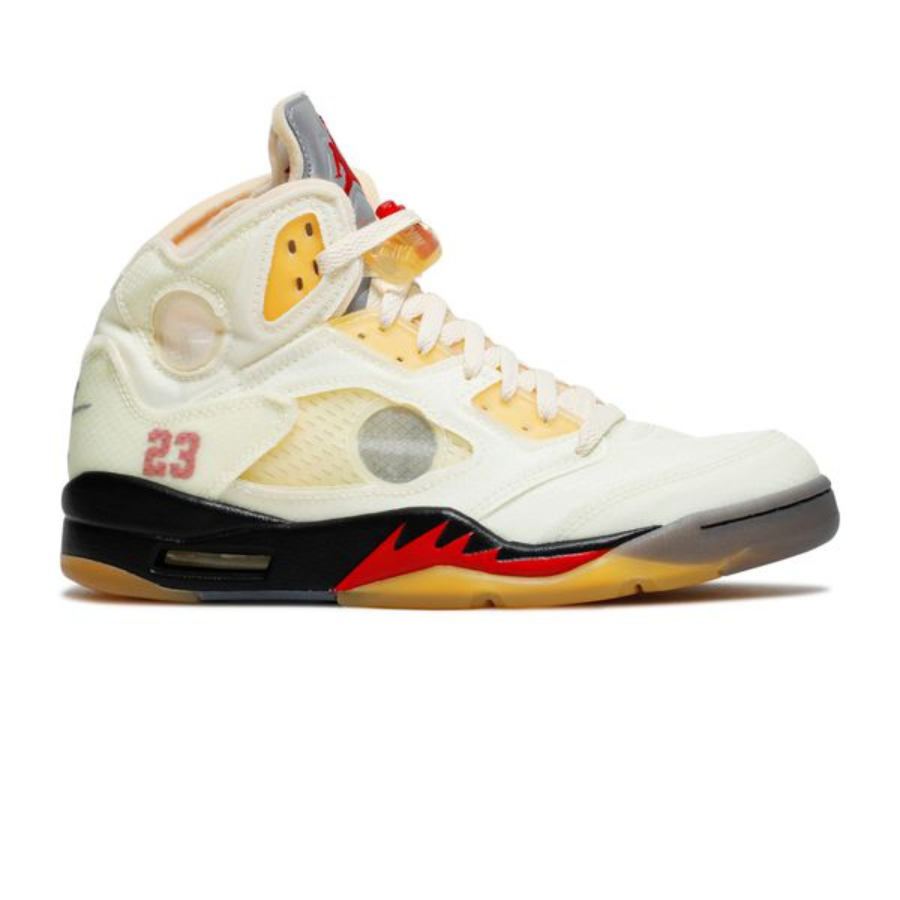 Nike Air Jordan 5 x Off-White SP 'Sail'