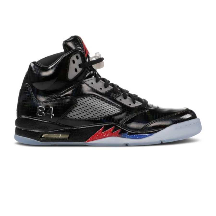 Nike Air Jordan 5 x Supreme Retro 'Transformers - Black Ops' Sample