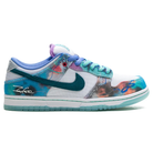 Nike SB Dunk Low x Futura Laboratories "Bleached Aqua" Sneakers