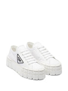 Prada Double Wheel Flatform Sneakers