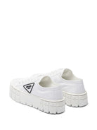 Prada Double Wheel Flatform Sneakers