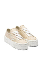 Prada Double Wheel Re-Nylon Sneakers