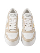 Prada Downtown Bold Leather Sneakers