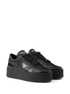 Prada Downtown Bold Leather Sneakers