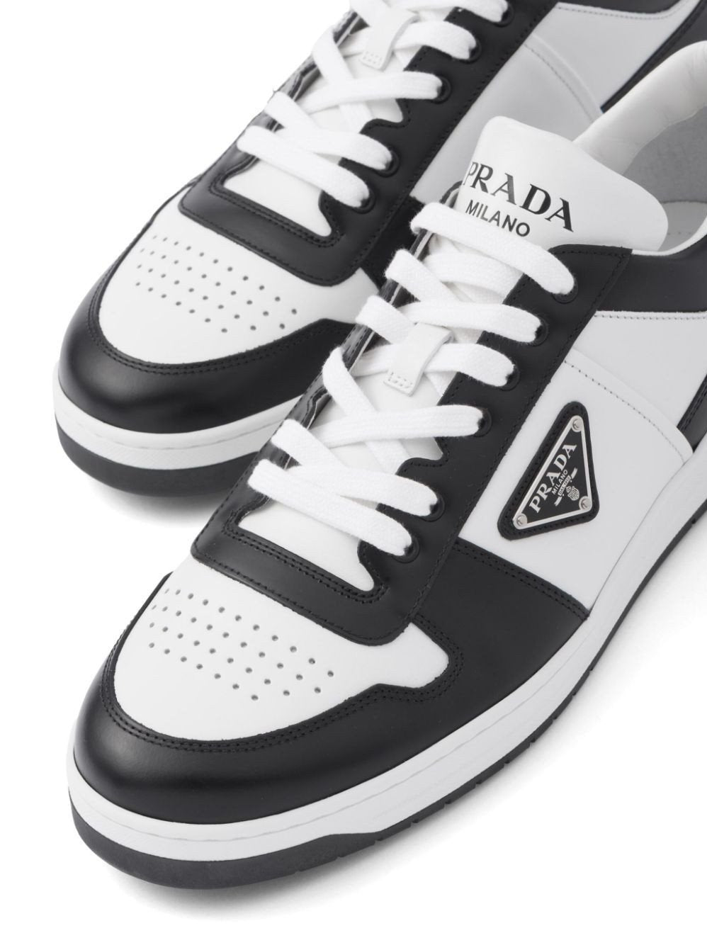 Prada Downtown Low-Top Sneakers