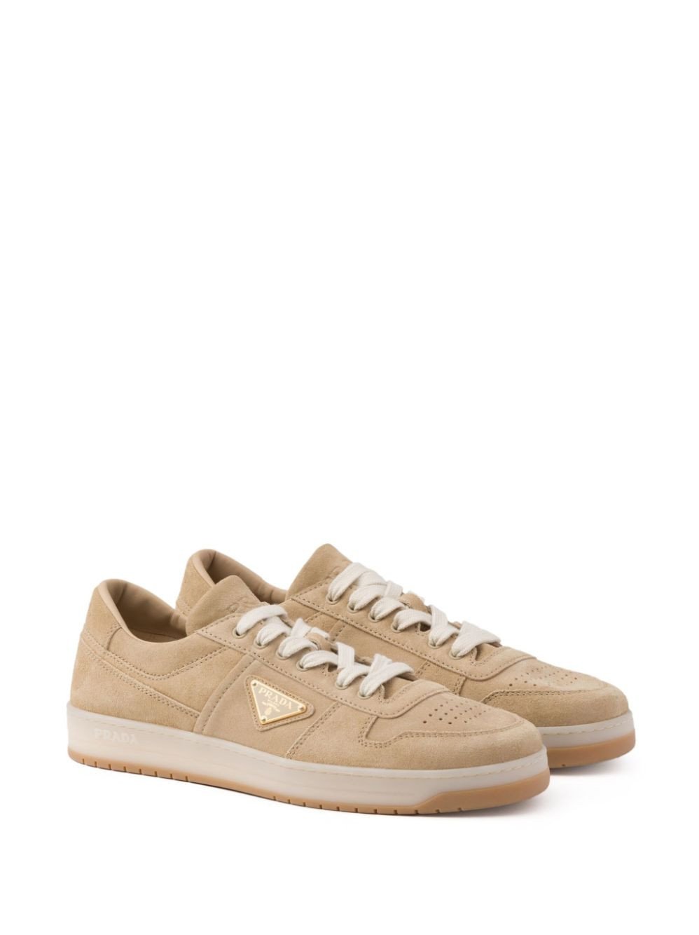 Prada Downtown Suede Sneakers