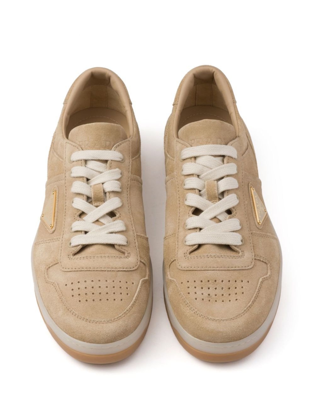 Prada Downtown Suede Sneakers
