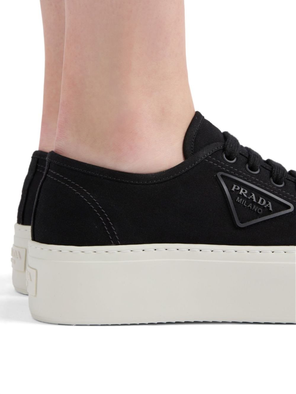 Prada Lace-Up Sneakers