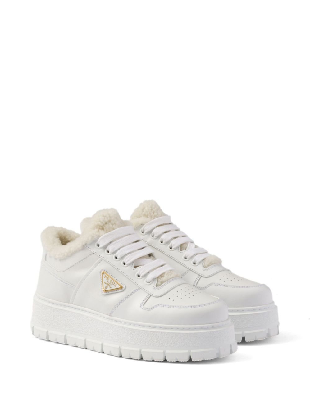 Prada Leather Sneakers