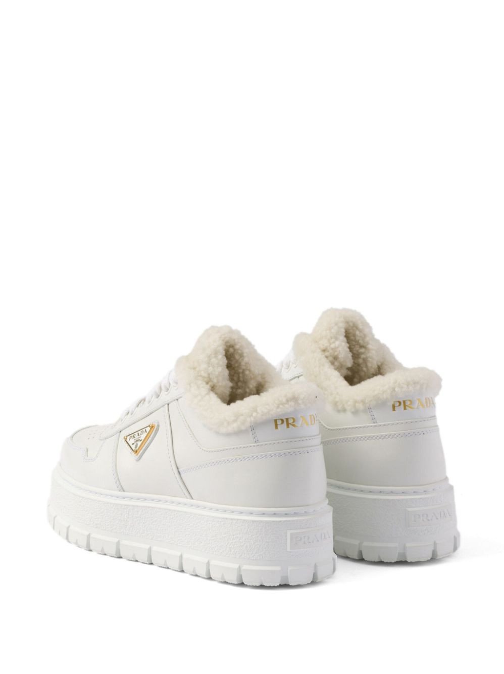 Prada Leather Sneakers