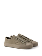 Prada Triangle-Logo Hemp Sneakers