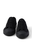 Prada Triangle-Logo Hemp Sneakers