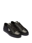 Prada Triangle-Logo Lace-Up Sneakers