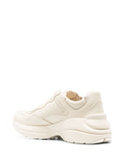Wms Gucci Rhyton Leather Sneakers