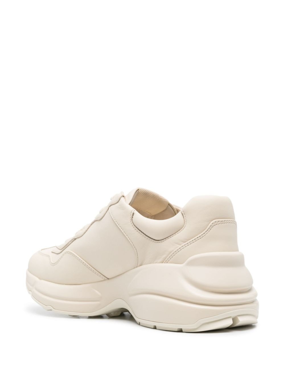 Wms Gucci Rhyton Leather Sneakers
