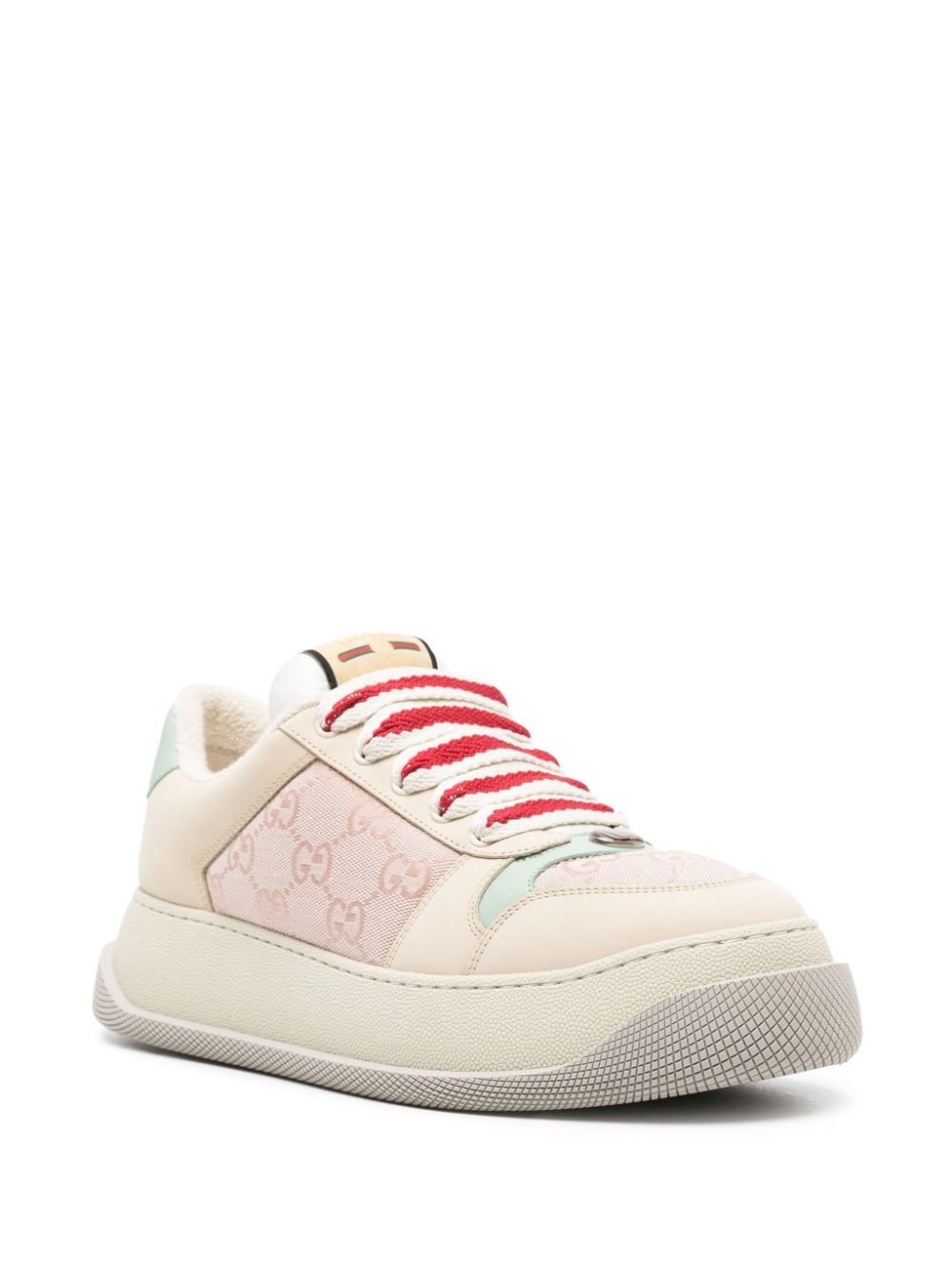 Wms Gucci Screener GG Panelled Sneakers