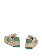 Wms Gucci Screener Lace-up Sneakers