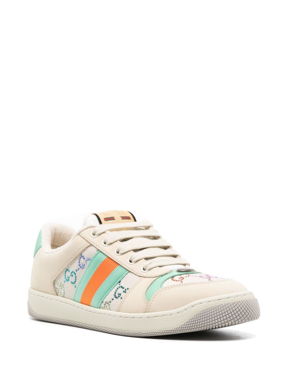 Wms Gucci Screener Panelled Sneakers