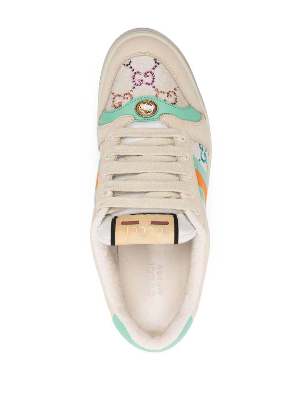 Wms Gucci Screener Panelled Sneakers