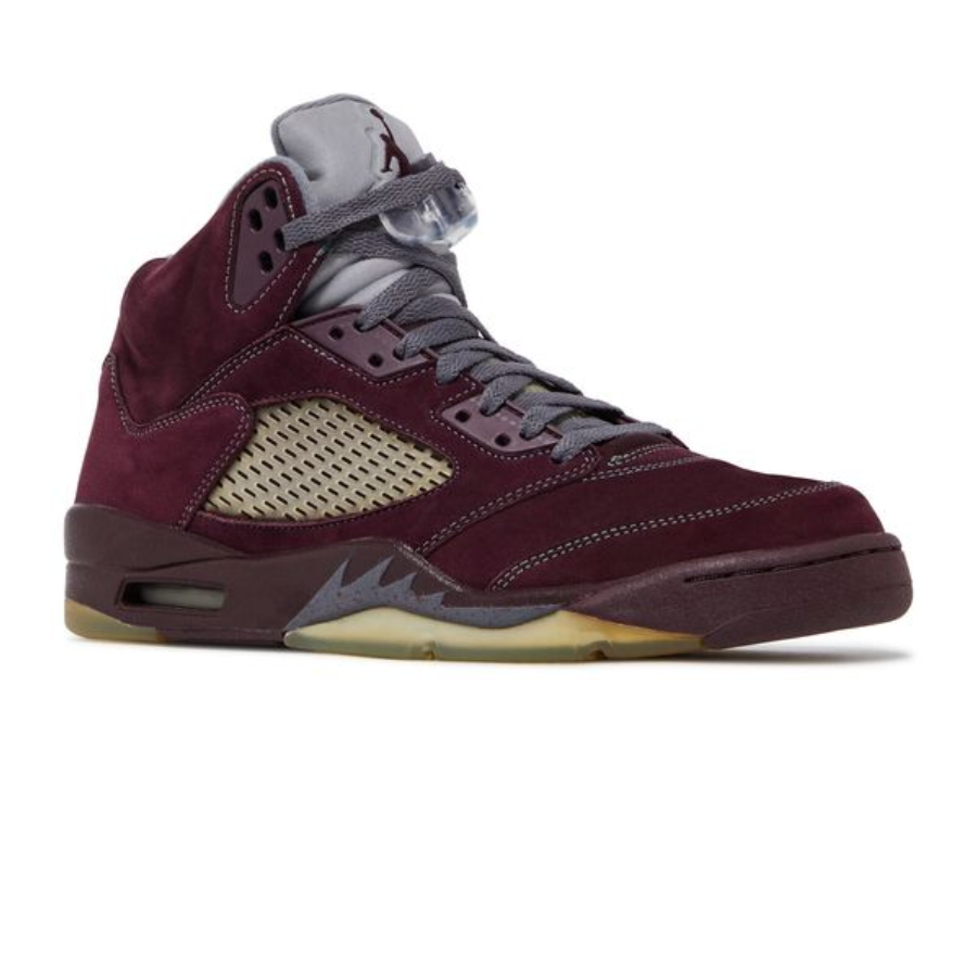 Nike Air Jordan 5 Retro LS 'Burgundy' 2006 - Image 2