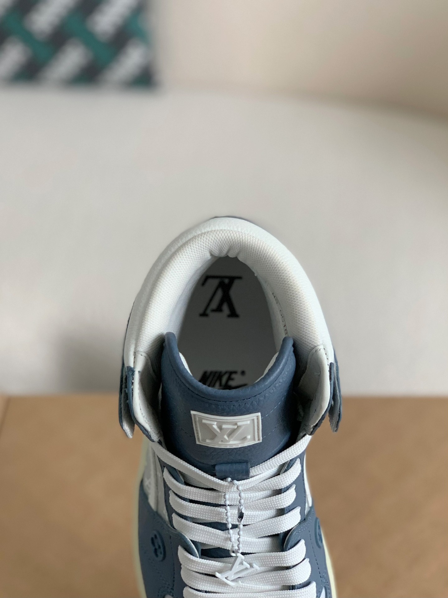 Nike Air Jordan 1 x LV - Slate Blue Edition - Image 7