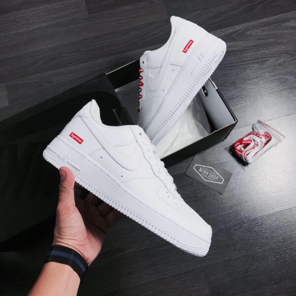 Nike Supreme x Air Force 1 Low 'Box Logo - White' - Image 14
