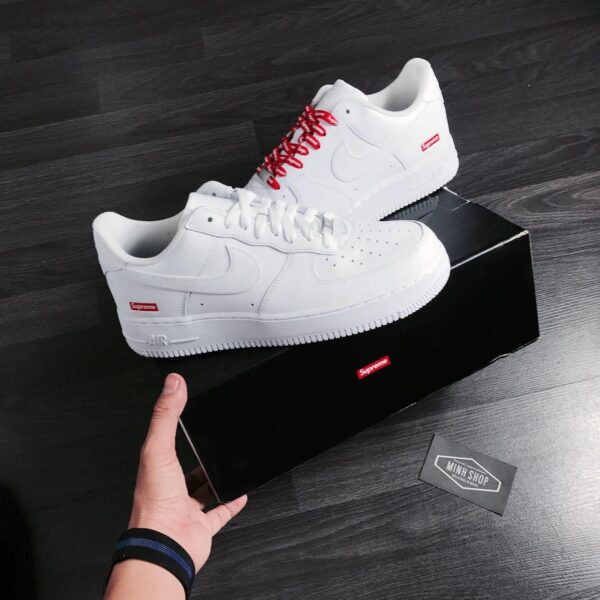 Nike Supreme x Air Force 1 Low 'Box Logo - White' - Image 16