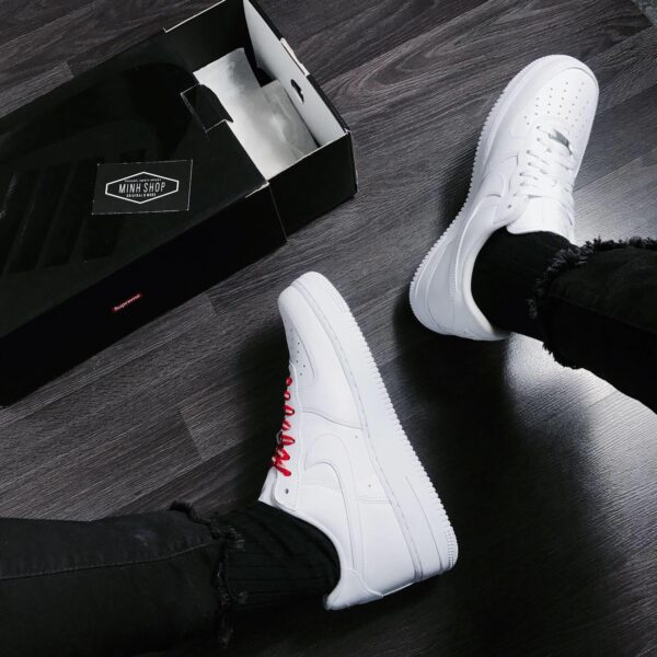 Nike Supreme x Air Force 1 Low 'Box Logo - White' - Image 17