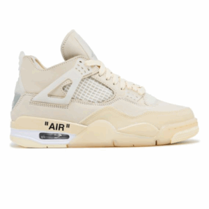 Nike Air Off-White x Wmns Jordan 4 Retro SP 'Sail'
