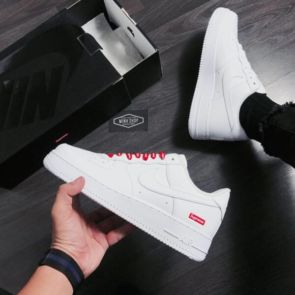 Nike Supreme x Air Force 1 Low 'Box Logo - White' - Image 18